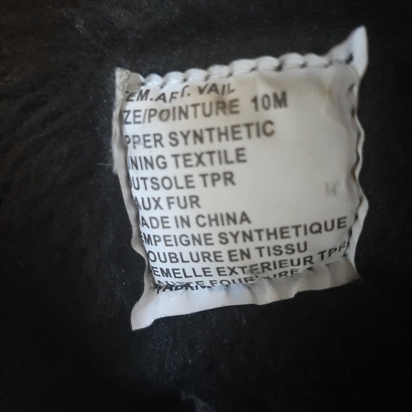 VEGAN Aquatherm by Santana Canada Women's Faux Fur Lined& Faux Leather Boots - Picture 12 of 12